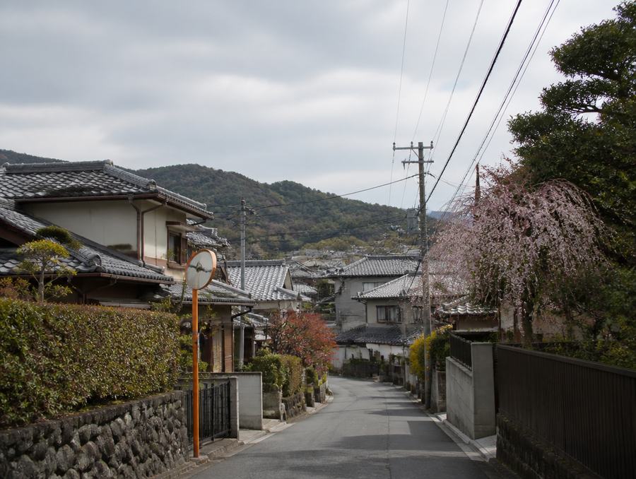 宇治の住宅街